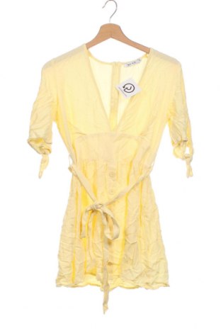 Šaty  NA-KD, Velikost M, Barva Žlutá, Cena  177,00 Kč