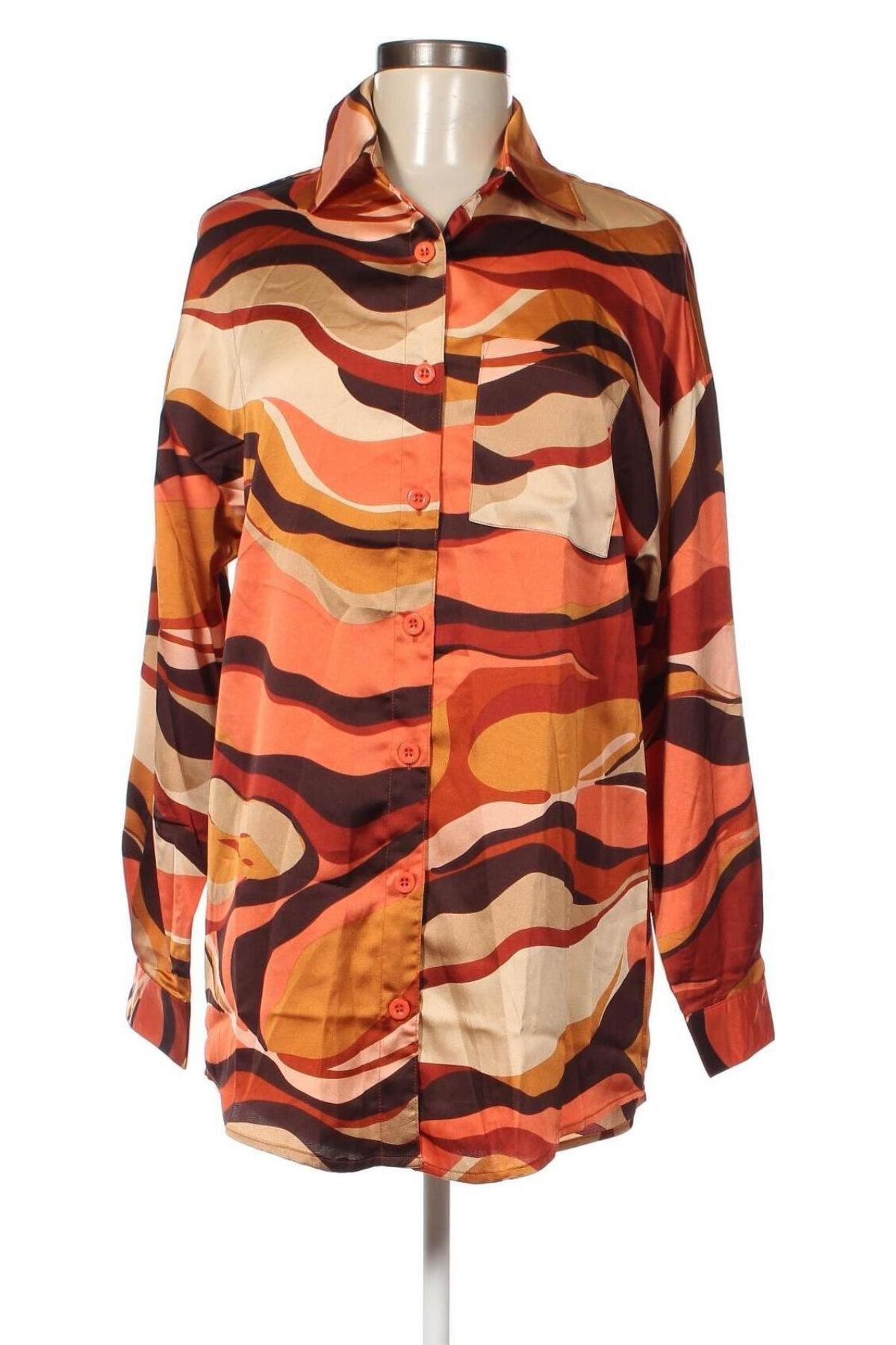 Γυναικείο πουκάμισο Nasty Gal, Μέγεθος XXS, Χρώμα Πολύχρωμο, Τιμή 37,11 €