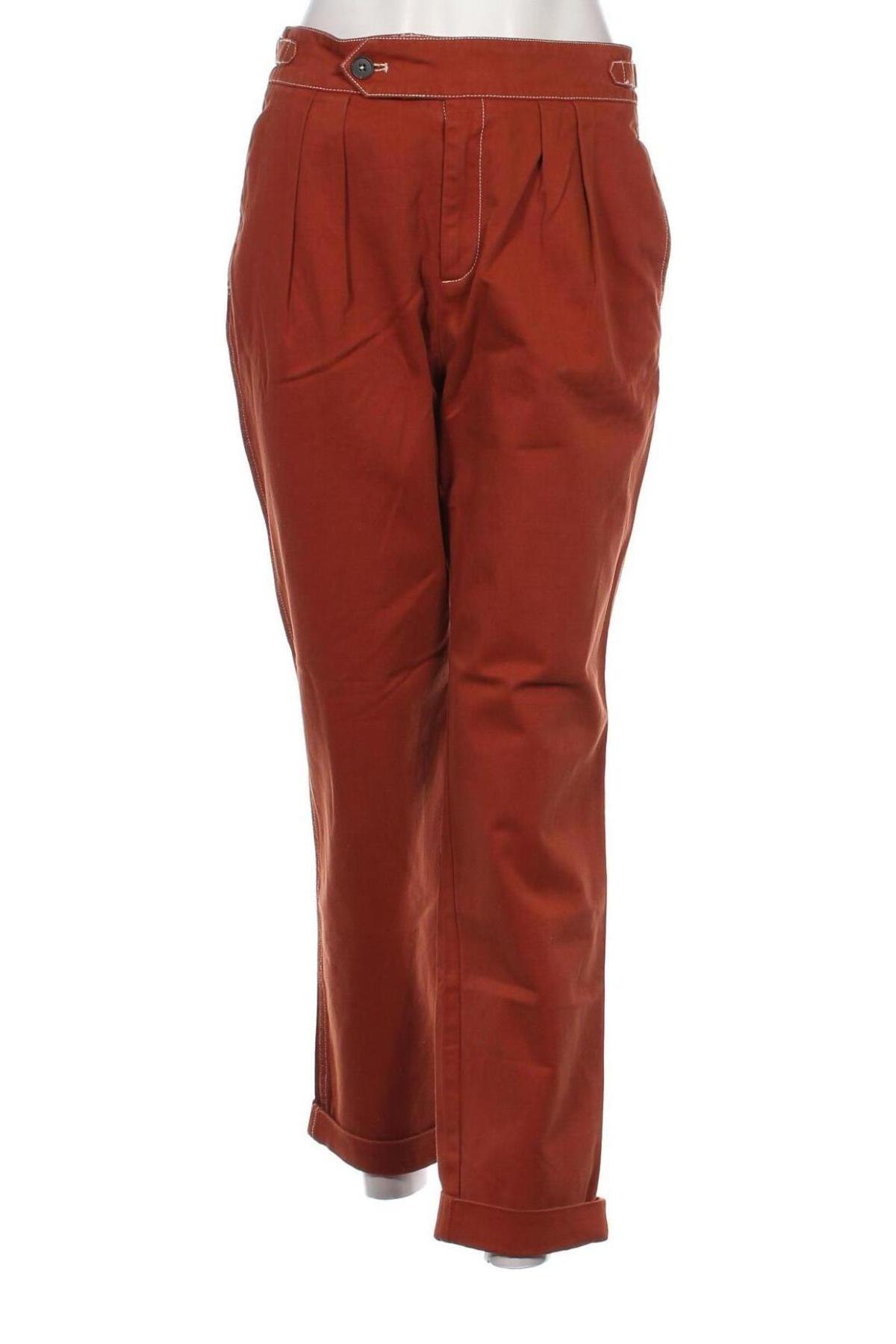 Дамски панталон Cyrillus, Размер S, Цвят Оранжев, Цена 13,14 лв.