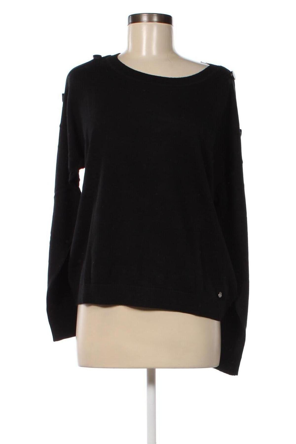 Γυναικείο πουλόβερ Ajc, Μέγεθος M, Χρώμα Μαύρο, Τιμή 6,16 €
