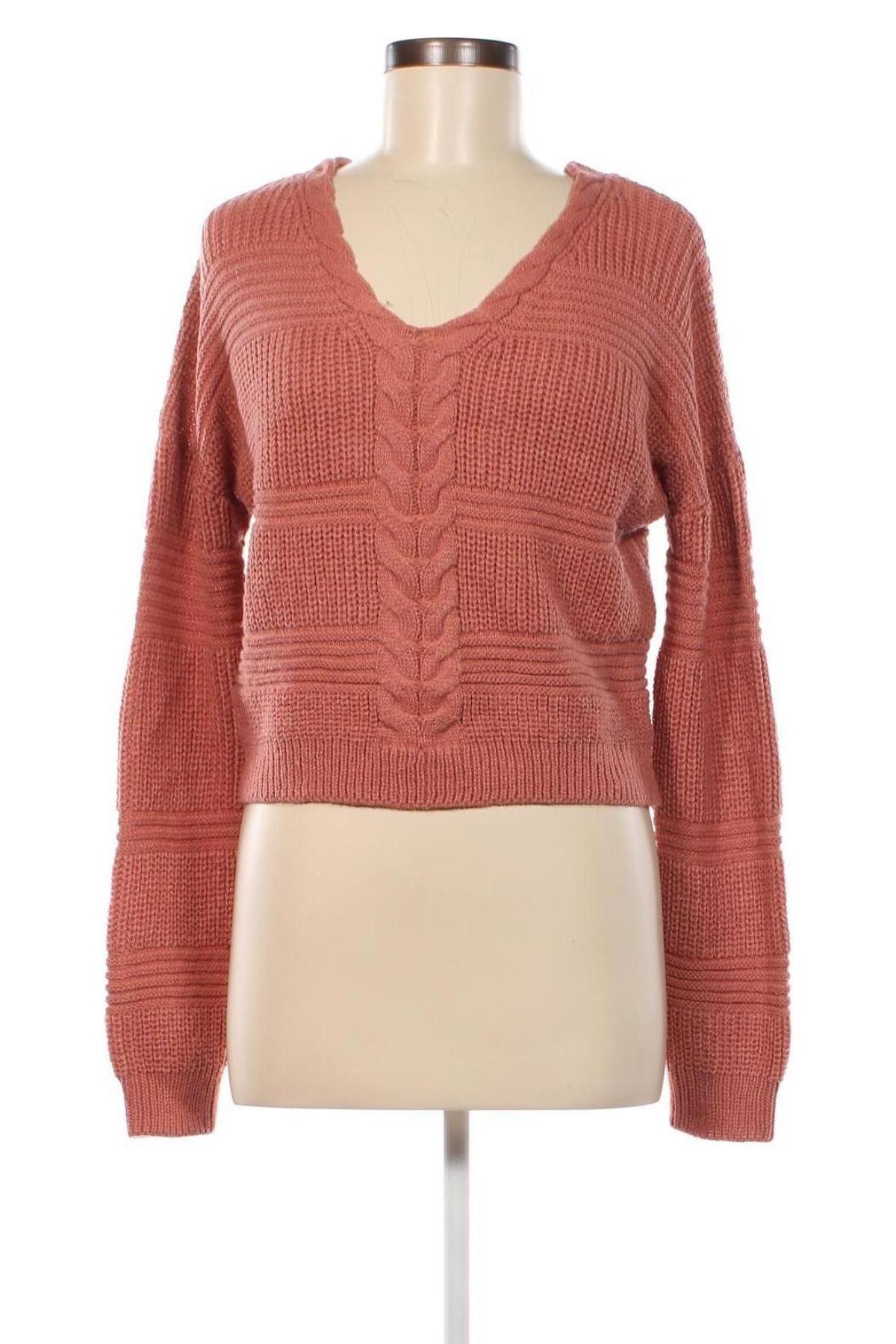 Damenpullover Derek Heart, Größe M, Farbe Rosa, Preis € 3,03