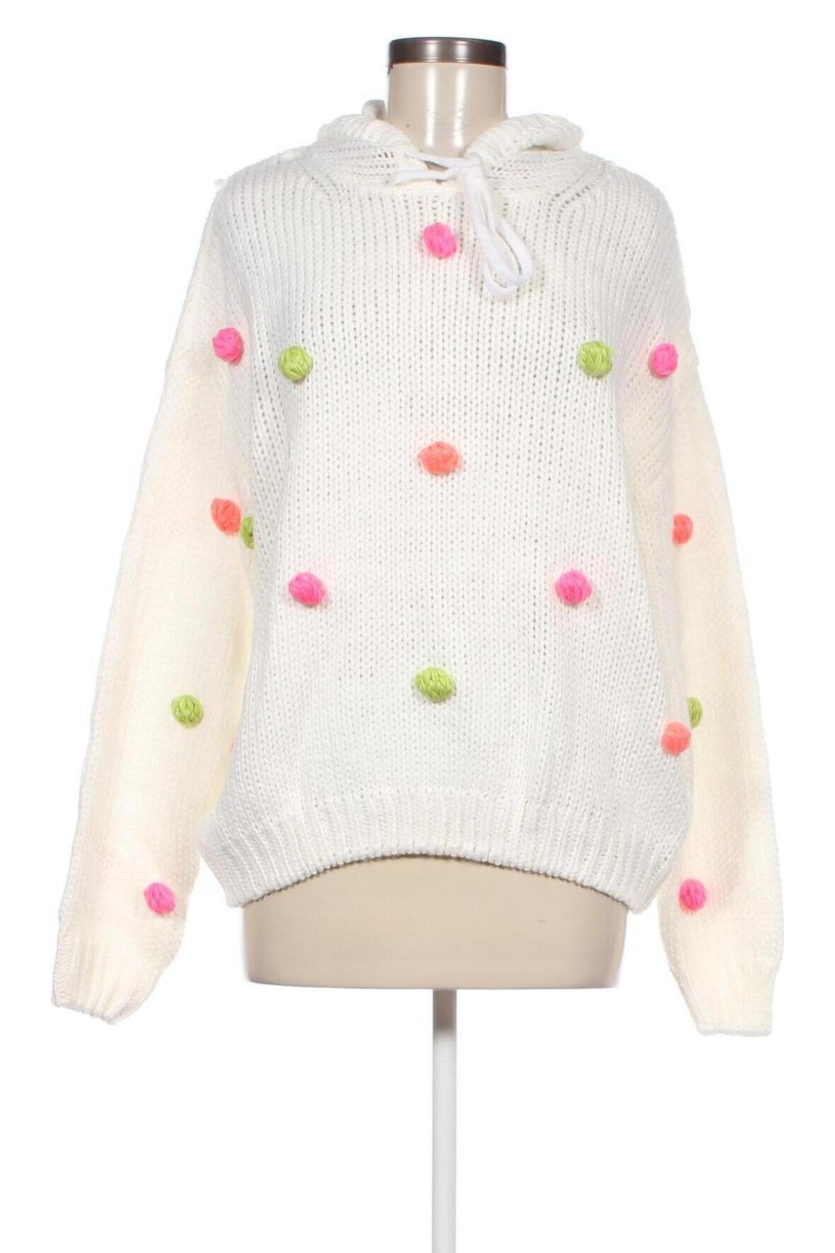 Дамски пуловер MyMO, Размер M, Цвят Бял, Цена 63,36 лв.