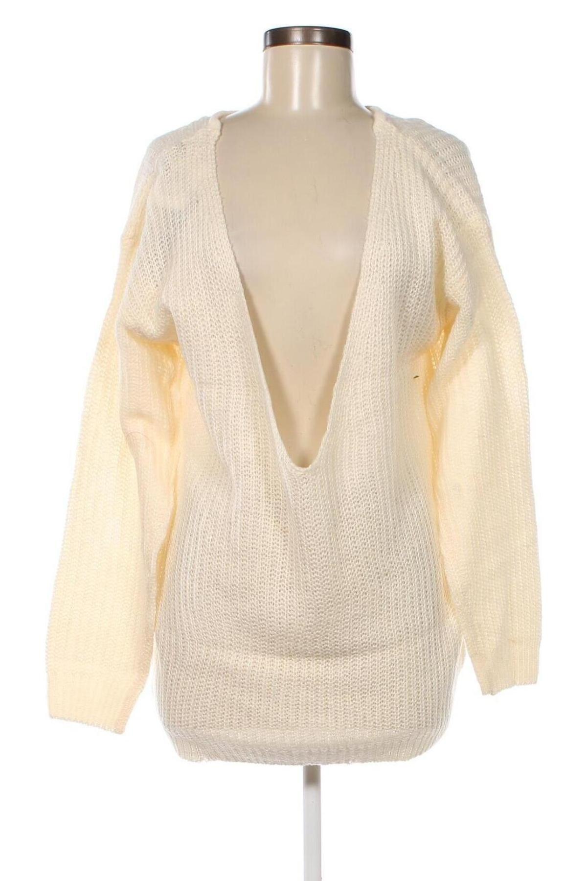 Γυναικείο πουλόβερ Nasty Gal, Μέγεθος M, Χρώμα Εκρού, Τιμή 6,73 €