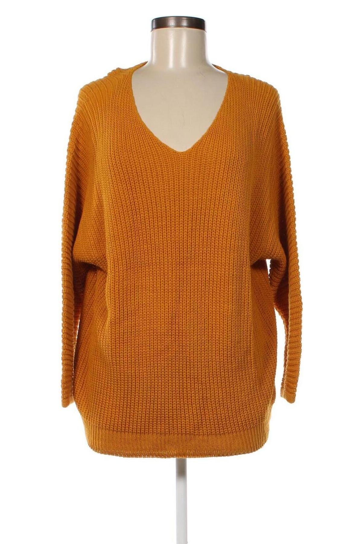Γυναικείο πουλόβερ New Laviva, Μέγεθος M, Χρώμα Κίτρινο, Τιμή 6,73 €