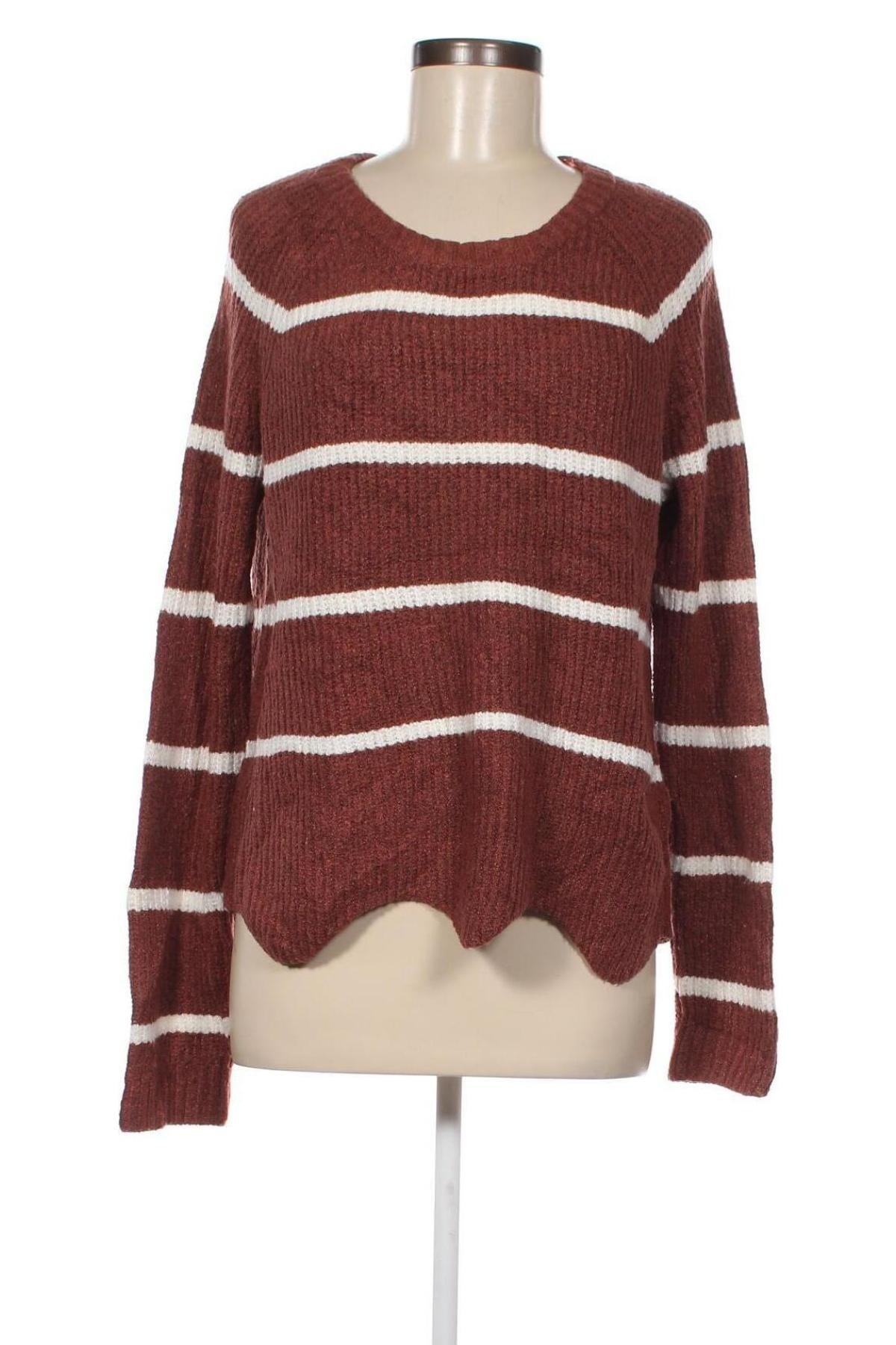 Дамски пуловер Pinque, Размер L, Цвят Кафяв, Цена 6,38 лв.