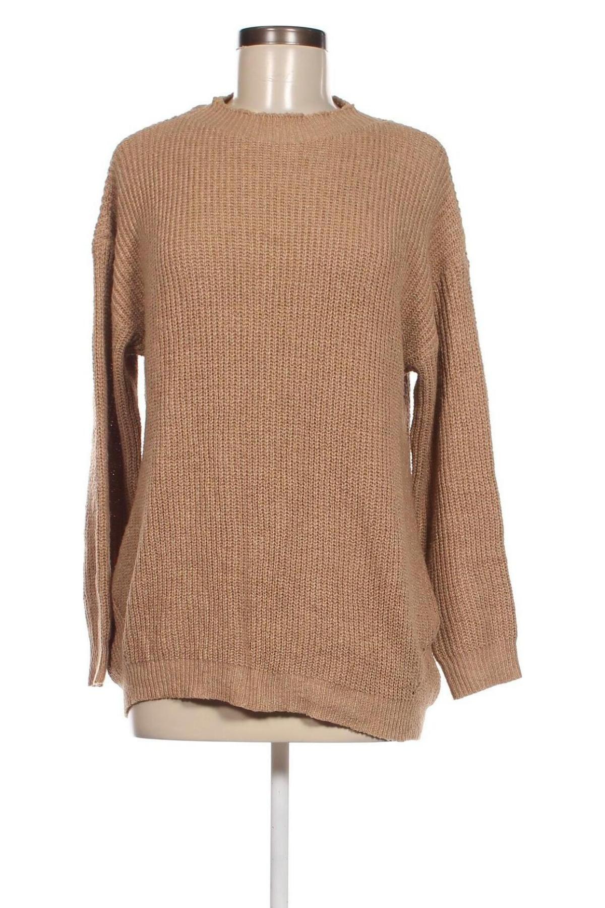 Дамски пуловер SHEIN, Размер S, Цвят Бежов, Цена 5,80 лв.