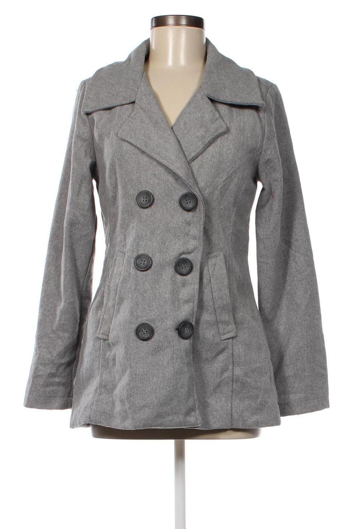 Γυναικείο παλτό Me Jane, Μέγεθος M, Χρώμα Γκρί, Τιμή 8,60 €