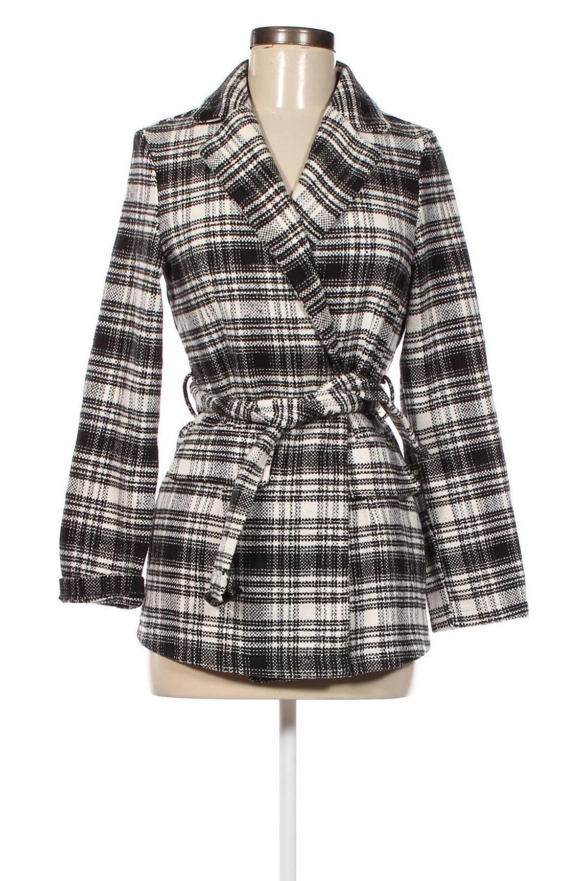 Γυναικείο παλτό SHEIN, Μέγεθος XS, Χρώμα Πολύχρωμο, Τιμή 9,93 €