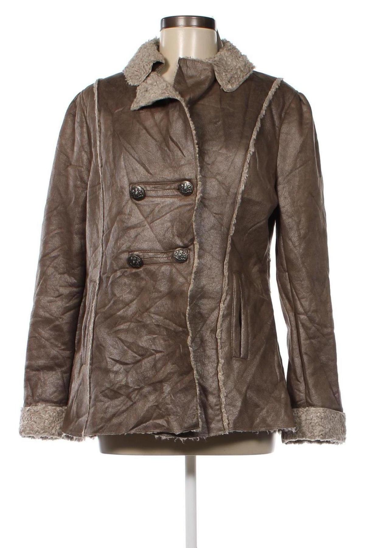 Дамско палто Sonoma, Размер L, Цвят Кафяв, Цена 37,45 лв.
