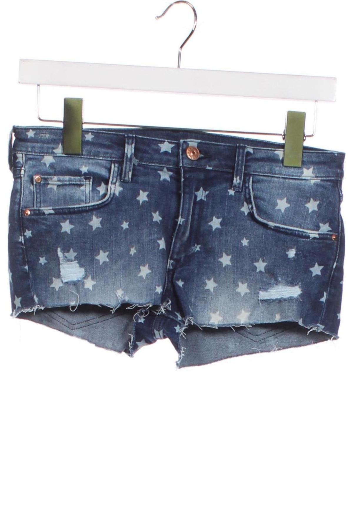 Dětské krátké kalhoty  H&M, Velikost 14-15y/ 168-170 cm, Barva Modrá, Cena  51,00 Kč