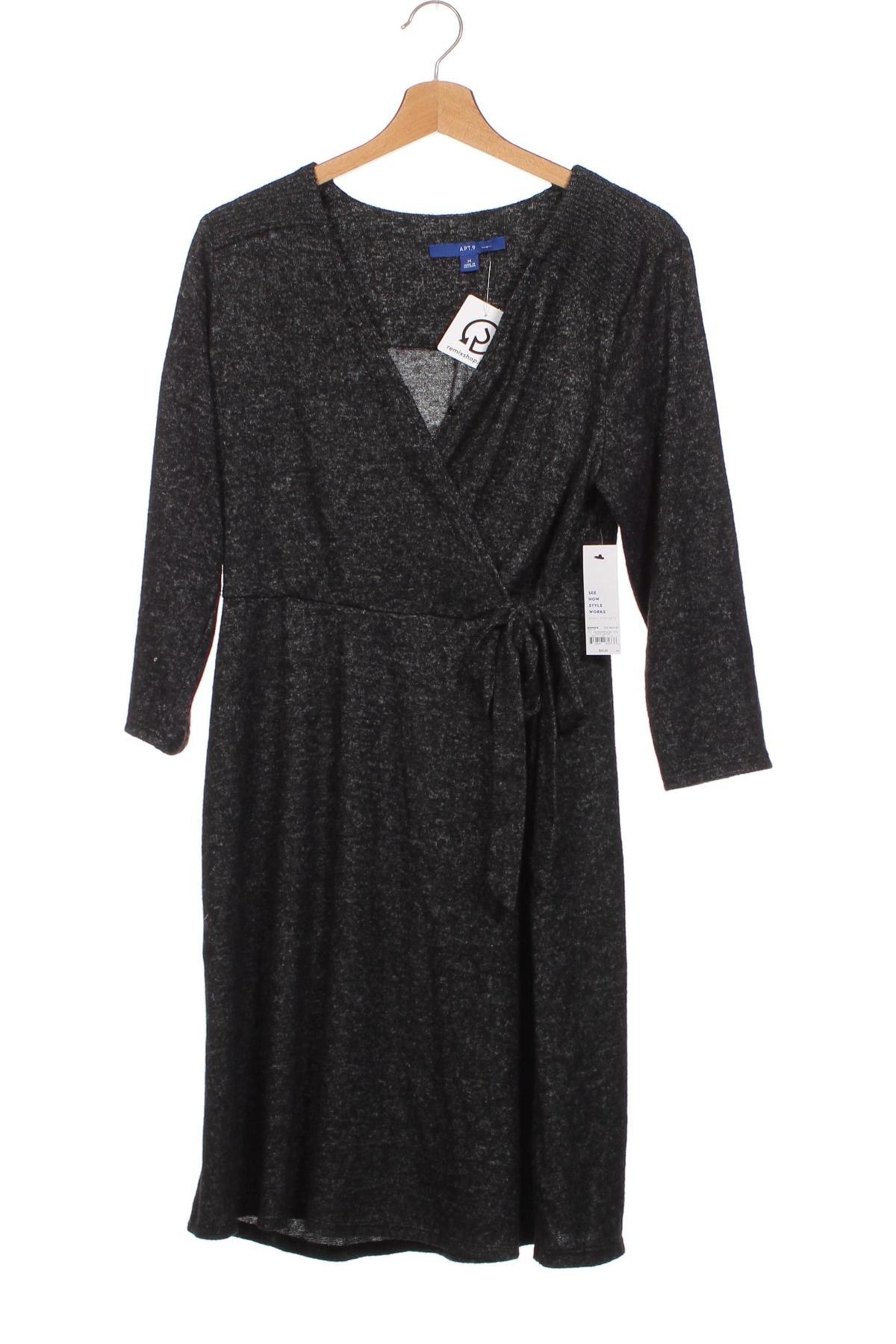 Kleid Apt.9, Größe M, Farbe Grau, Preis 32,01 €