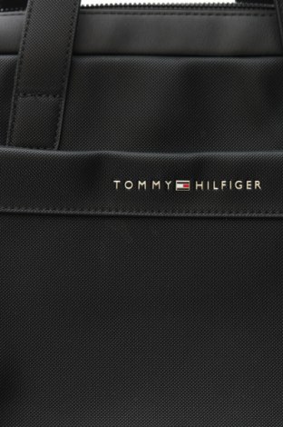 Geantă de laptop Tommy Hilfiger, Culoare Negru, Preț 871,99 Lei