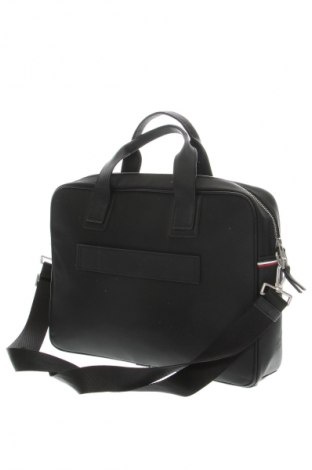 Geantă de laptop Tommy Hilfiger, Culoare Negru, Preț 436,99 Lei