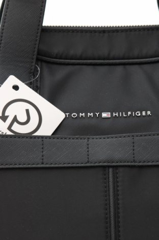 Geantă de laptop Tommy Hilfiger, Culoare Negru, Preț 436,99 Lei