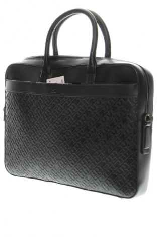 Geantă de laptop Tommy Hilfiger, Culoare Negru, Preț 542,99 Lei