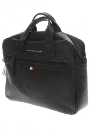 Geantă de laptop Tommy Hilfiger, Culoare Negru, Preț 447,99 Lei