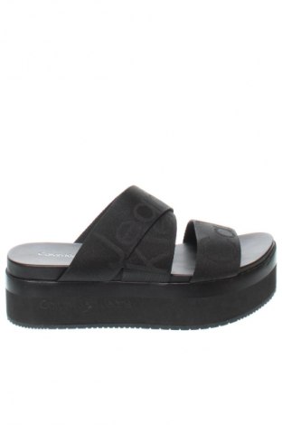 Papuci Calvin Klein Jeans, Mărime 38, Culoare Negru, Preț 357,90 Lei