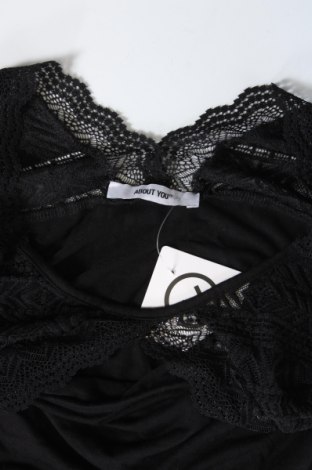 Γυναικεία μπλούζα-Κορμάκι About You, Μέγεθος S, Χρώμα Μαύρο, Τιμή 5,22 €