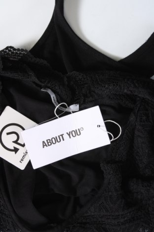 Γυναικεία μπλούζα-Κορμάκι About You, Μέγεθος M, Χρώμα Μαύρο, Τιμή 5,22 €