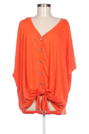 Damen Shirt Avella, Größe 4XL, Farbe Orange, Preis 6,99 €