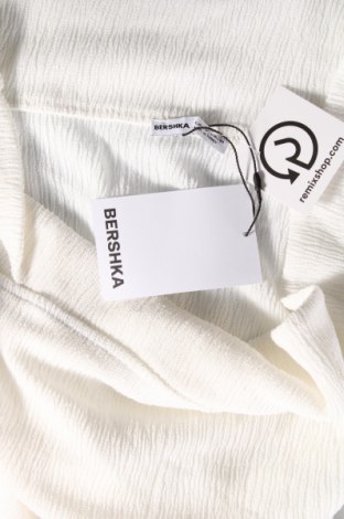 Bluză de femei Bershka, Mărime L, Culoare Alb, Preț 22,99 Lei