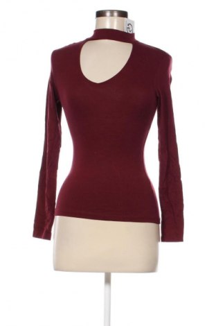 Γυναικεία μπλούζα Bershka, Μέγεθος S, Χρώμα Κόκκινο, Τιμή 3,53 €