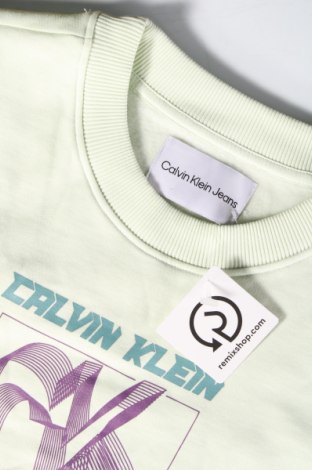 Γυναικεία μπλούζα Calvin Klein Jeans, Μέγεθος M, Χρώμα Πράσινο, Τιμή 33,99 €