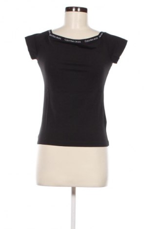 Bluză de femei Calvin Klein Jeans, Mărime L, Culoare Negru, Preț 203,13 Lei