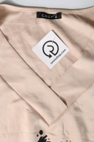Damen Shirt Cozy, Größe M, Farbe Beige, Preis 4,10 €