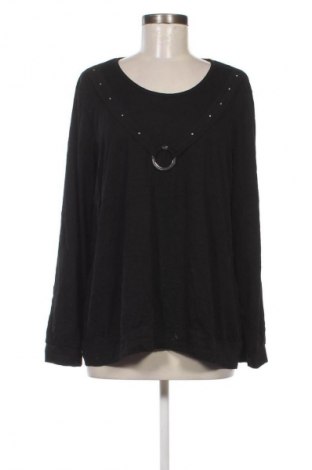 Γυναικεία μπλούζα Daxon, Μέγεθος XXL, Χρώμα Μαύρο, Τιμή 4,70 €