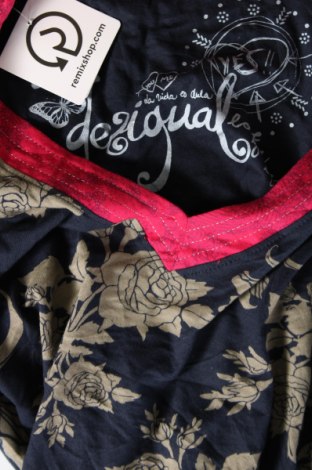 Дамска блуза Desigual, Размер XL, Цвят Многоцветен, Цена 48,00 лв.