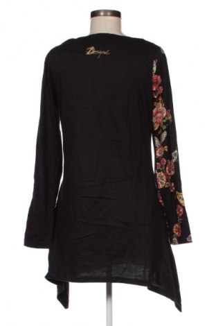Дамска блуза Desigual, Размер XL, Цвят Черен, Цена 48,00 лв.