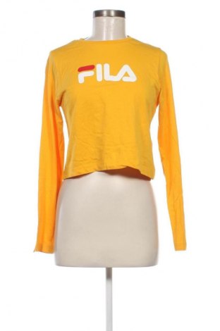 Γυναικεία μπλούζα FILA, Μέγεθος M, Χρώμα Κίτρινο, Τιμή 7,36 €