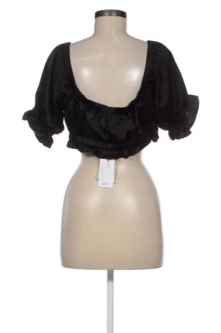 Γυναικεία μπλούζα Gina Tricot, Μέγεθος XL, Χρώμα Μαύρο, Τιμή 4,74 €