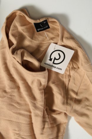 Damen Shirt Gina Tricot, Größe M, Farbe Beige, Preis 3,99 €