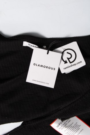 Γυναικεία μπλούζα Glamorous, Μέγεθος L, Χρώμα Μαύρο, Τιμή 7,94 €
