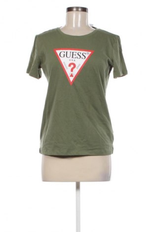 Damen T-Shirt Guess, Größe M, Farbe Grün, Preis 25,78 €