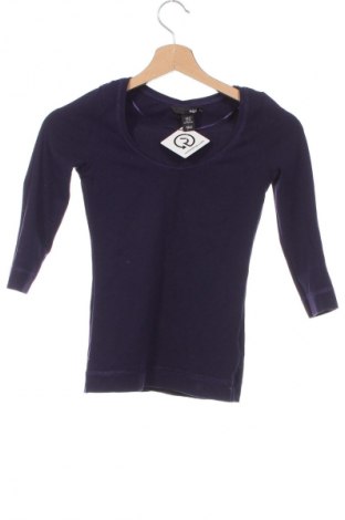 Γυναικεία μπλούζα H&M, Μέγεθος XS, Χρώμα Βιολετί, Τιμή 9,72 €