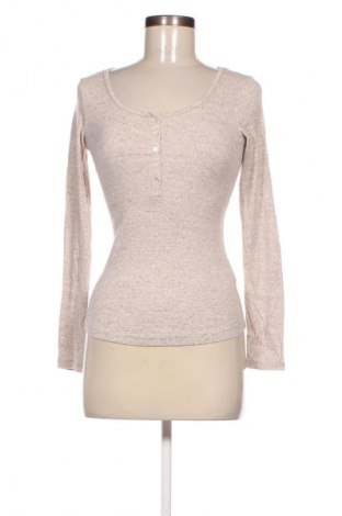 Дамска блуза H&M, Размер XS, Цвят Бежов, Цена 19,00 лв.