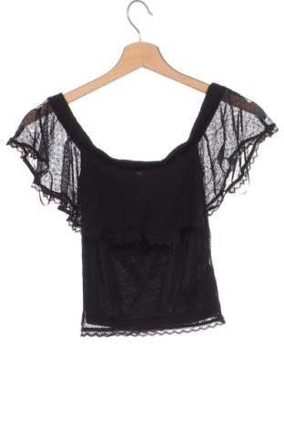 Γυναικεία μπλούζα H&M Divided, Μέγεθος XS, Χρώμα Μαύρο, Τιμή 10,23 €