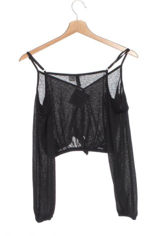 Bluză de femei H&M Divided, Mărime XS, Culoare Negru, Preț 22,99 Lei