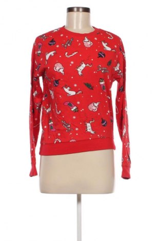 Дамска блуза H&M Divided, Размер XS, Цвят Червен, Цена 8,55 лв.