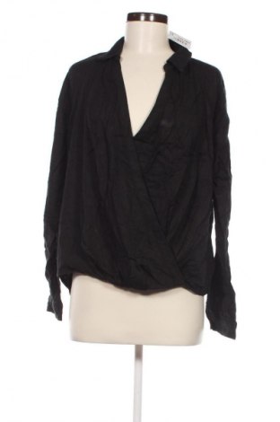 Γυναικεία μπλούζα H&M L.O.G.G., Μέγεθος L, Χρώμα Μαύρο, Τιμή 3,29 €