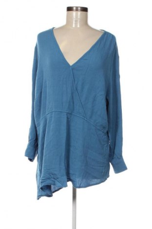 Γυναικεία μπλούζα Junarose, Μέγεθος 3XL, Χρώμα Μπλέ, Τιμή 9,39 €