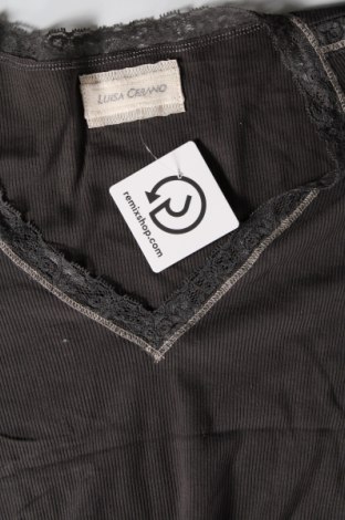 Дамска блуза Luisa Cerano, Размер S, Цвят Сив, Цена 48,00 лв.