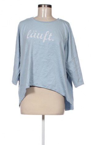Γυναικεία μπλούζα Made In Italy, Μέγεθος M, Χρώμα Μπλέ, Τιμή 3,99 €
