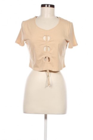 Damen Shirt Mokida, Größe L, Farbe Beige, Preis 5,99 €