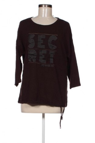 Γυναικεία μπλούζα Monari, Μέγεθος XL, Χρώμα Καφέ, Τιμή 13,36 €