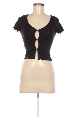 Дамска блуза Monki, Размер XXS, Цвят Черен, Цена 14,40 лв.