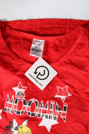 Damen Shirt Moomin, Größe M, Farbe Rot, Preis 3,99 €